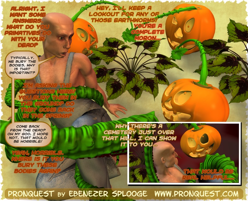 Hentai Tentacle Pumpkin Small Talk