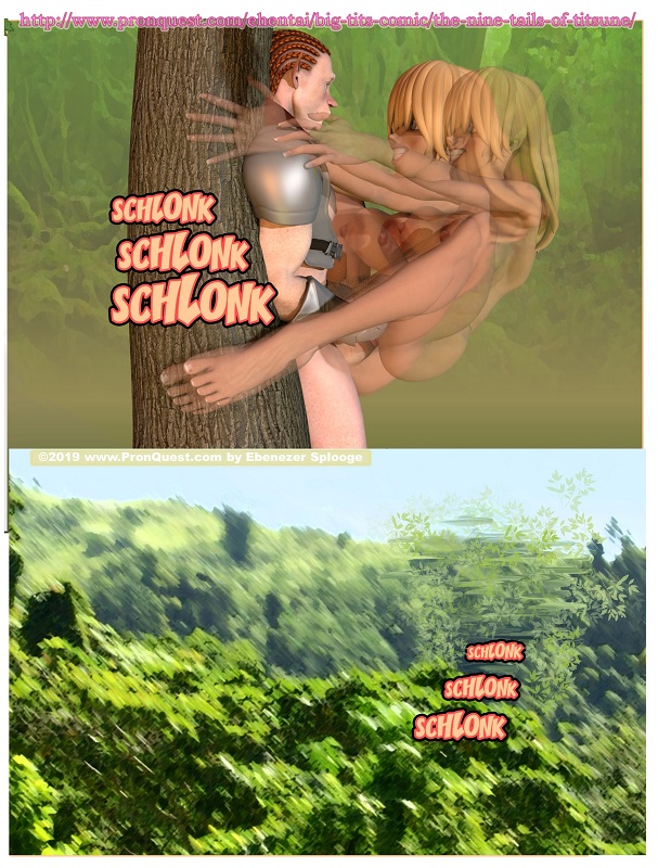 If an Big Tits Amazon and an Elf Paladin Fuck in the Forest…